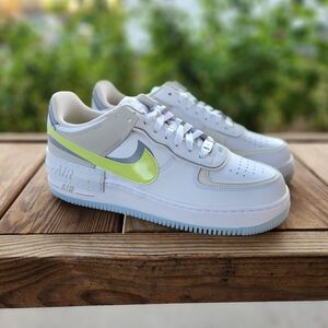 Women's Size 11 Nike Air Force 1 Shadow White Lemon Twist !!SOLD!!